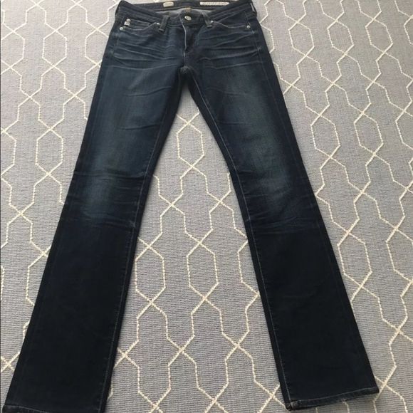 AG Ballad Slim Boot Jean Stretch Medium Wash SZ25 - Picture 2 of 5
